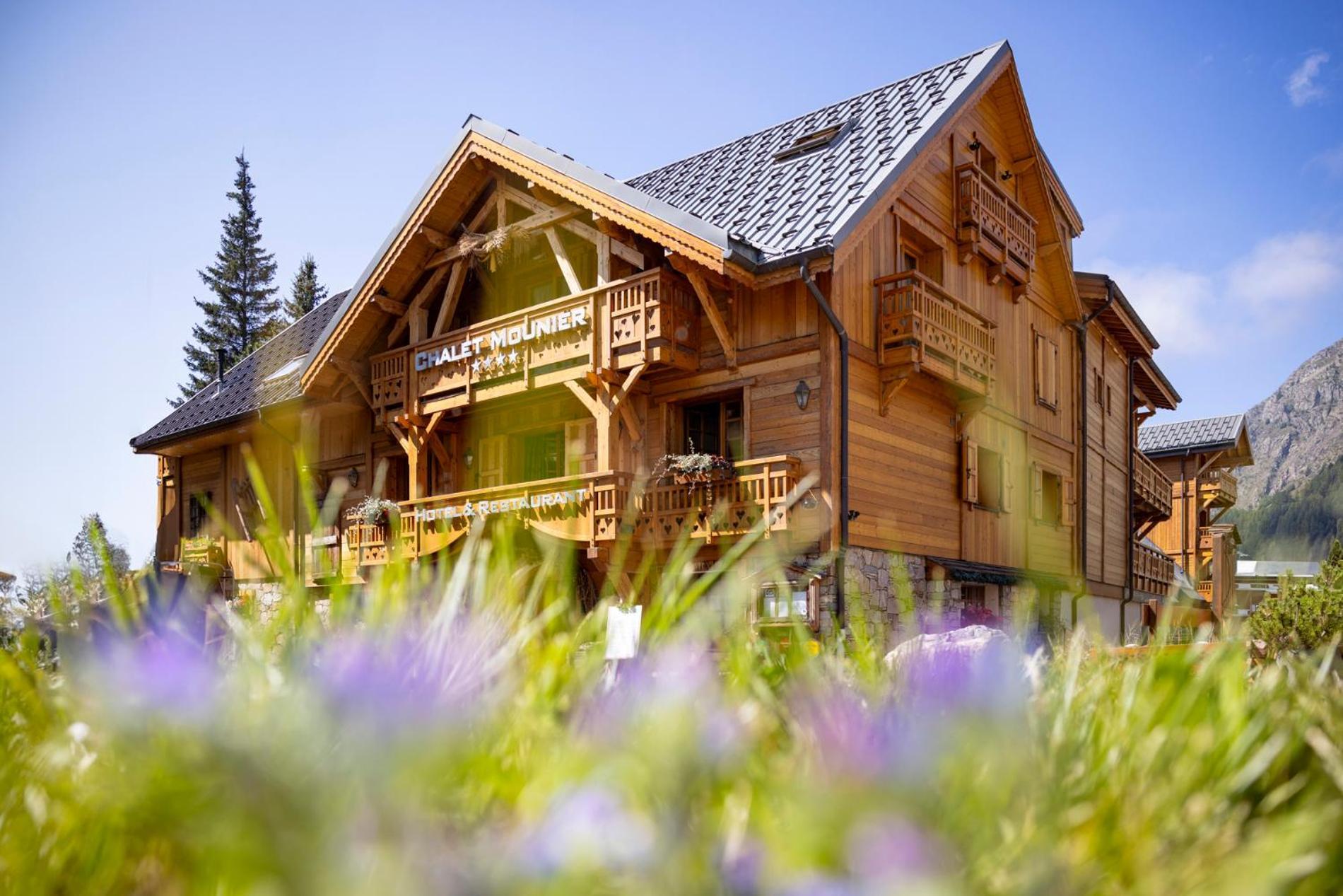Hotel Chalet Mounier Les Deux Alpes Esterno foto